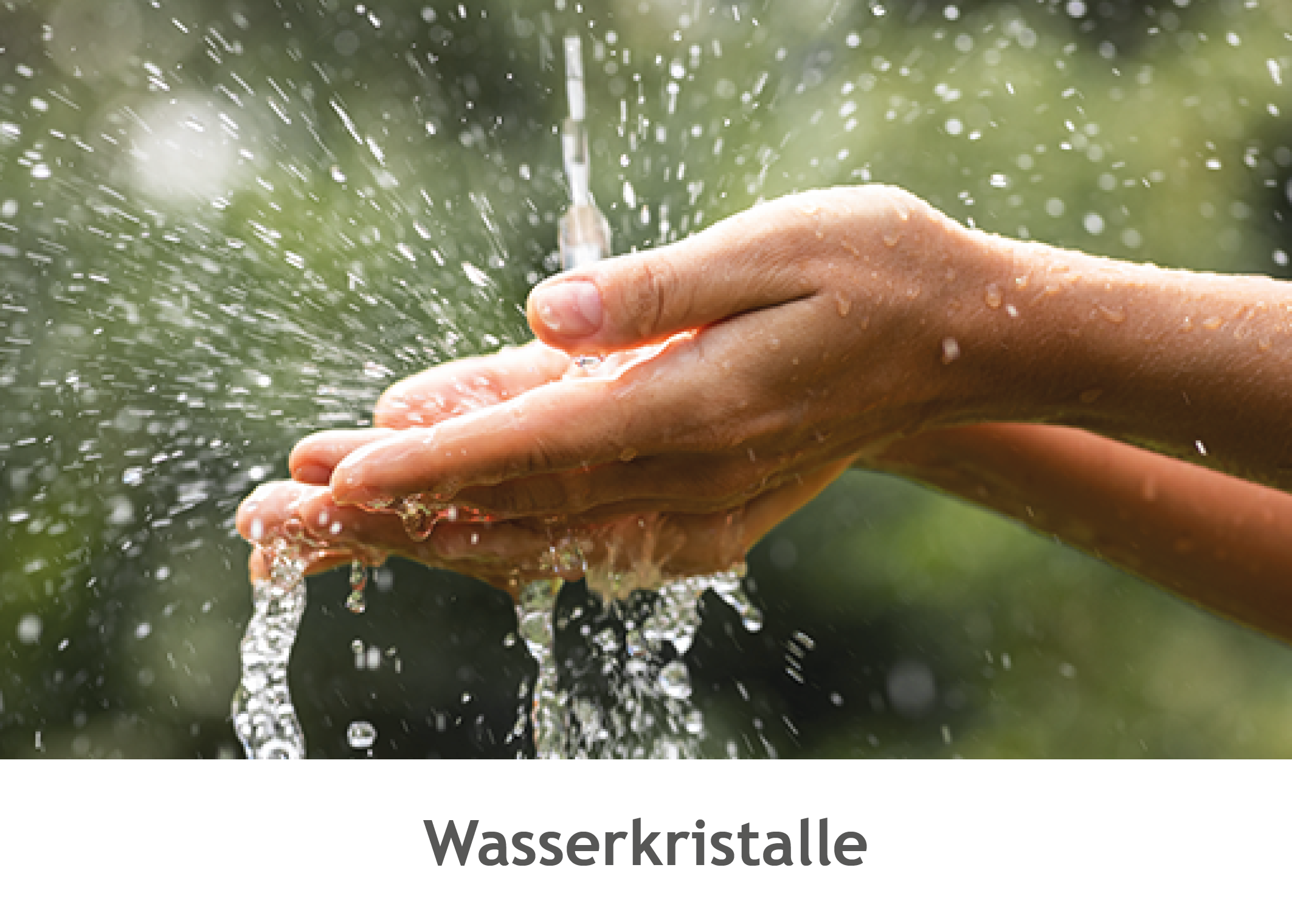 Wasserkristalle