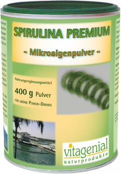 Preview: Spirulina Premium, Pulver, 400 g