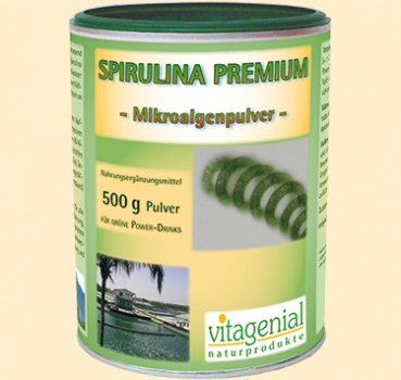 Spirulina Premium, Pulver