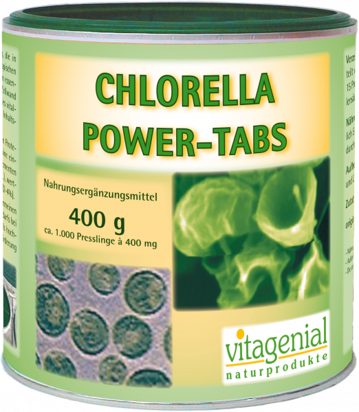 Chlorella Power-Tabs, 400 g