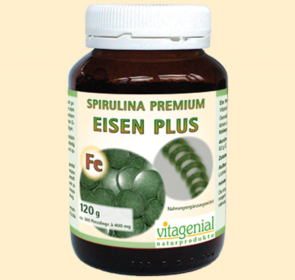 Spirulina Premium Eisen Plus